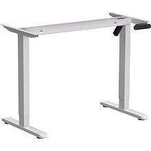 Каркас стола с электроприводом одномоторный AOKE, Well Desk BASIC, белый (AK-LCSM01ST-M60)