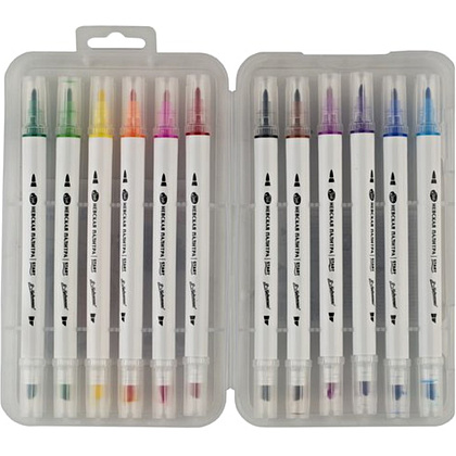 Маркеры "Я-Художник!", набор 12 цветов, двусторонние - 2