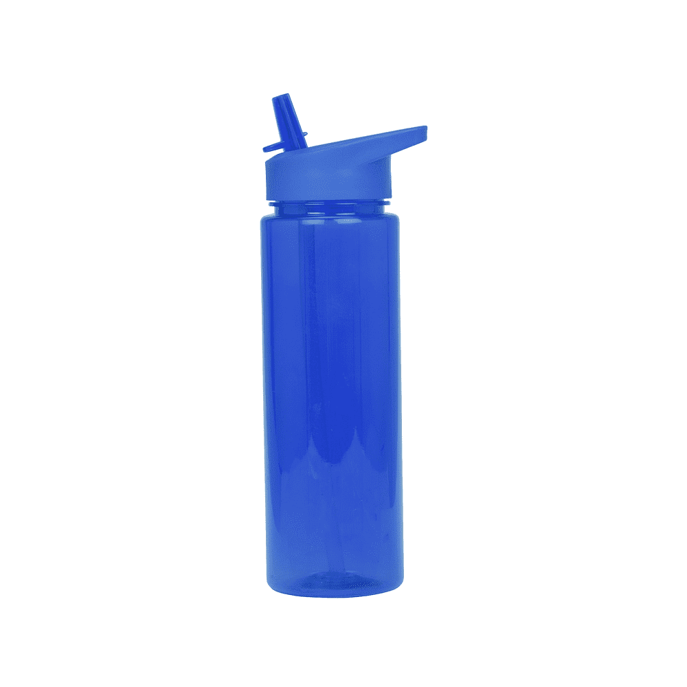 Бутылка для воды "Speedy", 700 мл, пластик, прозрачный, синий
