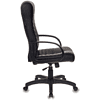 Кресло для руководителя Бюрократ "KB-10LITE", экокожа, пластик, черный - 3