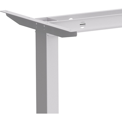 Стол с электроприводом WellDesk Basic 1200x675х18 белый/дуб стирлинг (9191460+9197777) - 6