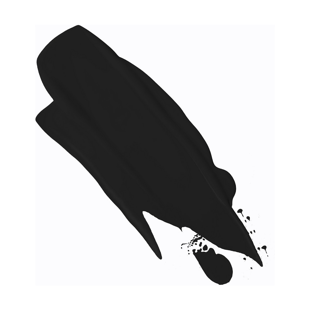 Краска акриловая для кожи "Декола", 810 черная, 50 мл., банка - 3