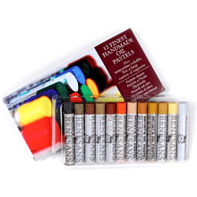 Пастель масляная "Renesans. Портрет"