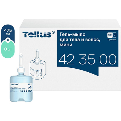 Мыло-гель Tellus Премиум для тела и волос, 475 мл, SC2 мини - 2