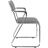 Стул для посетителей EVERPROF "Fix Plus", ткань, металл, серый - 2
