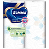 Полотенца бумажные Zemma Expert, 2 рулона, 3 слоя, декор - 5