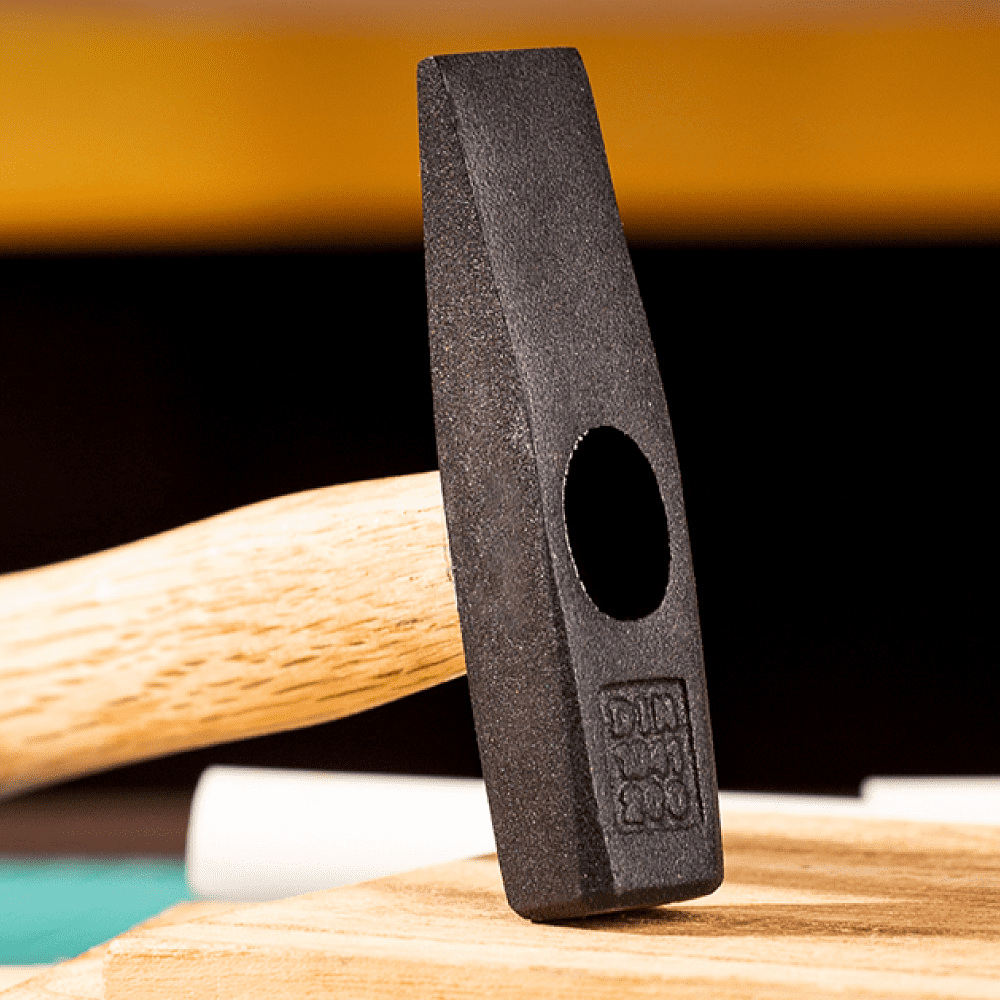 Молоток слесарный Deli YS DL442200, 0.2 кг, деревянная рукоятка - 5