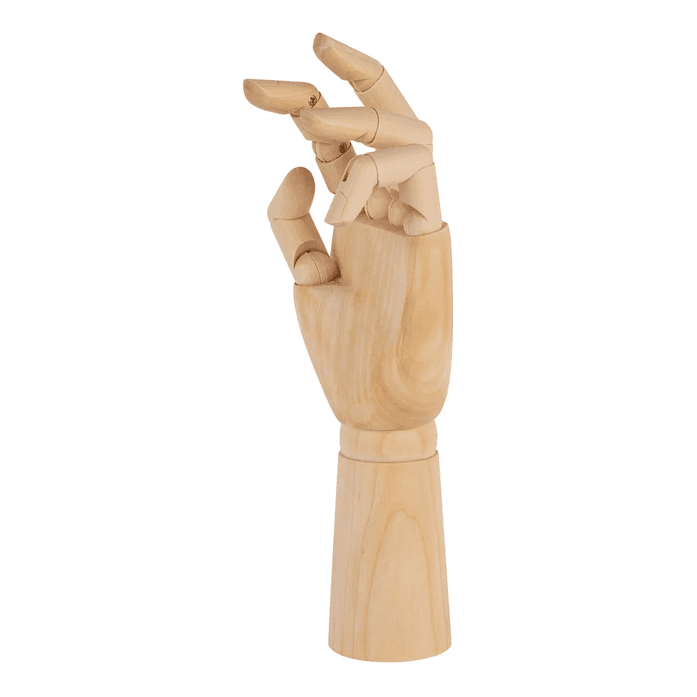 Манекен рука "Сонет" мужская левая, деревянный, 30 см - 2