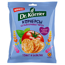 Чипсы "Dr.Korner" цельнозерновые