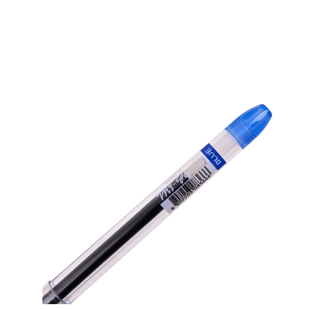 Ручка гелевая "My-Gel Standard", 0.5 мм, прозрачный, стерж. синий - 4