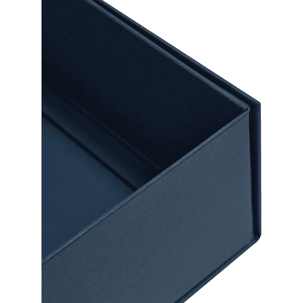 Коробка подарочная картонная, 223х308х95 мм, синий - 5