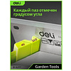 Стусло с ножовкой Deli GS EDL580900, 22.5°/45°/90°, 13 TPI, 300 мм, черный, зеленый - 11