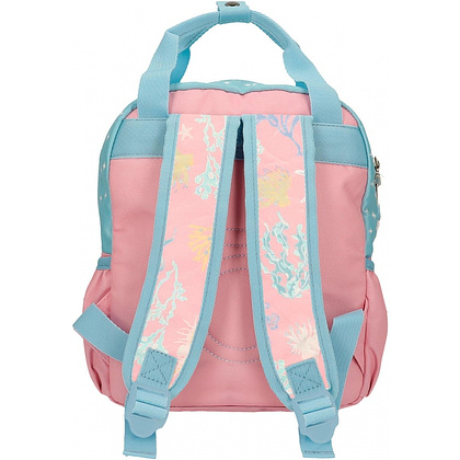 Рюкзак школьный Enso "Keep the oceans clean" S, голубой, розовый - 3