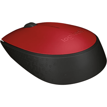Мышь Logitech "Mouse M171", беспроводная, 1000 dpi, 3 кнопки, красный - 4