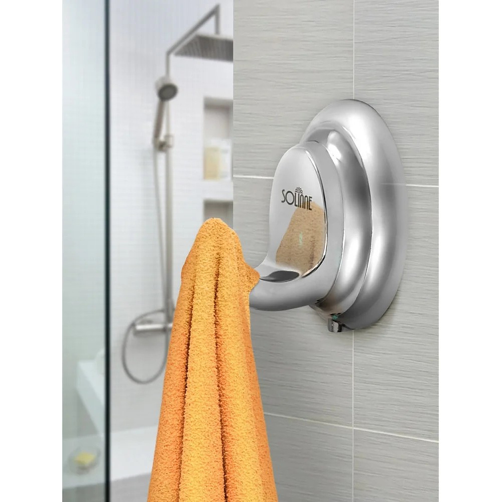 Крючок одинарный Solinne Classic 15011, хром - 7