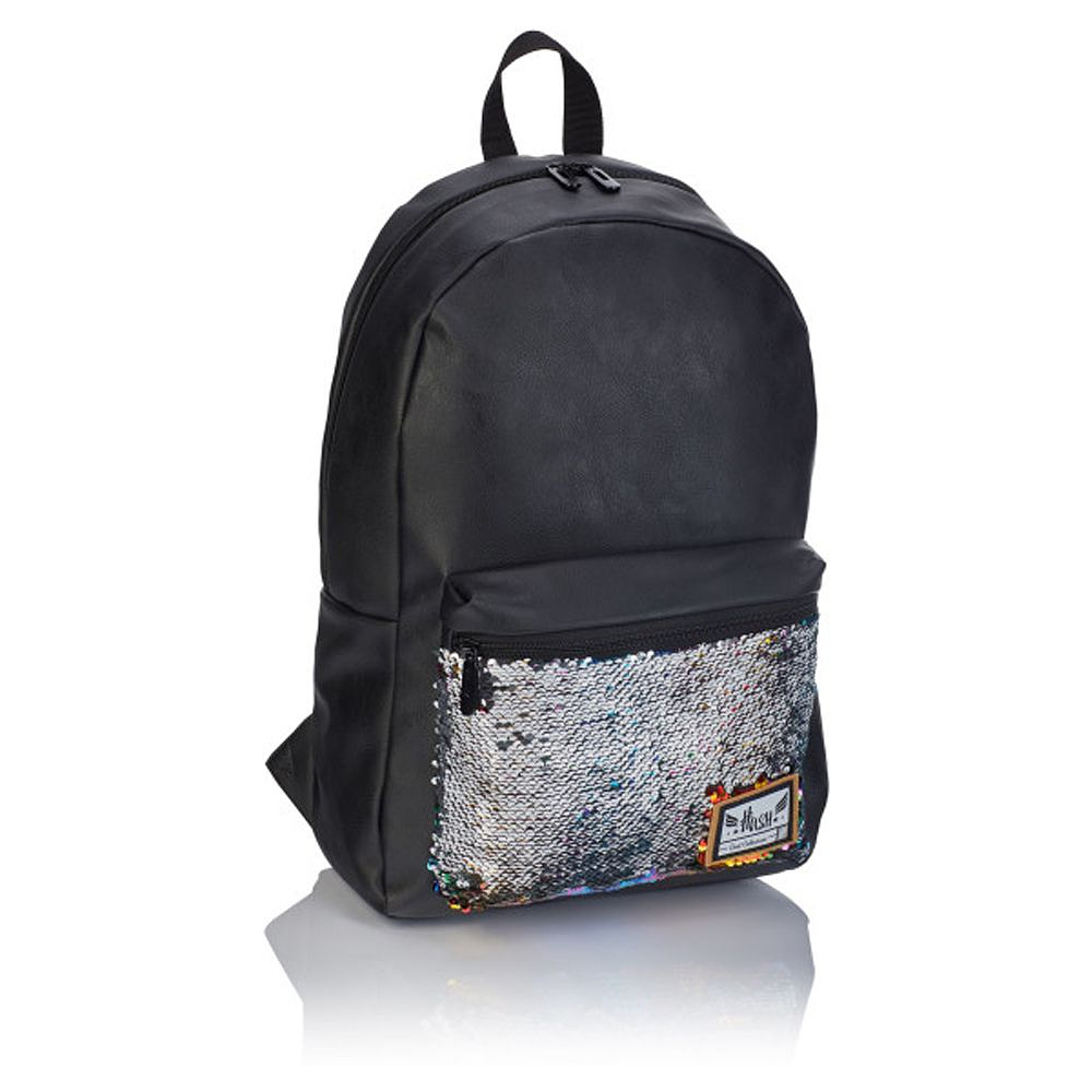 Рюкзак молодежный "Head Holographic Fashion", черный, золотой - 3