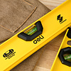 Уровень строительный Deli YS EDL29800G, 800 мм, рельсовый - 5