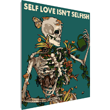 Картина по номерам "Скелет. Забота о себе"