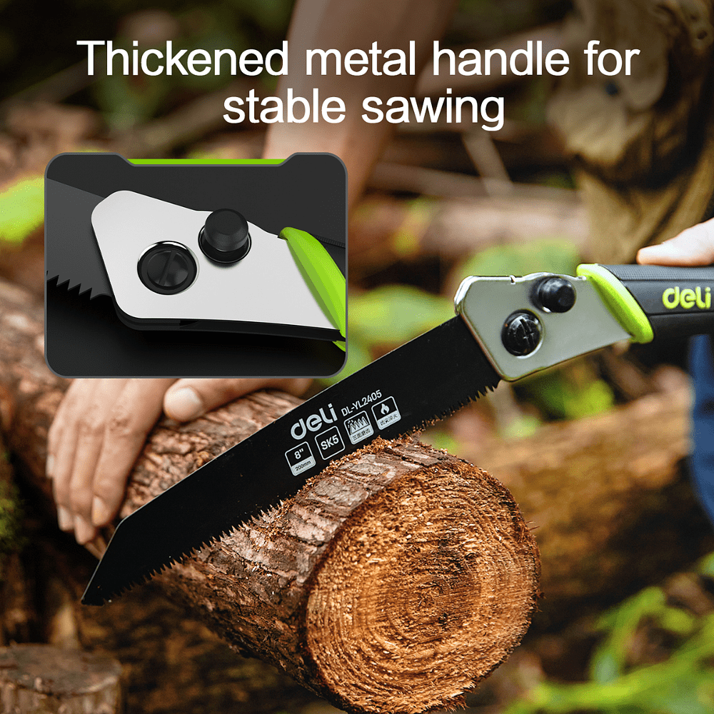 Пила садовая Deli GS EDL-YL2406, 254 мм, складная - 6