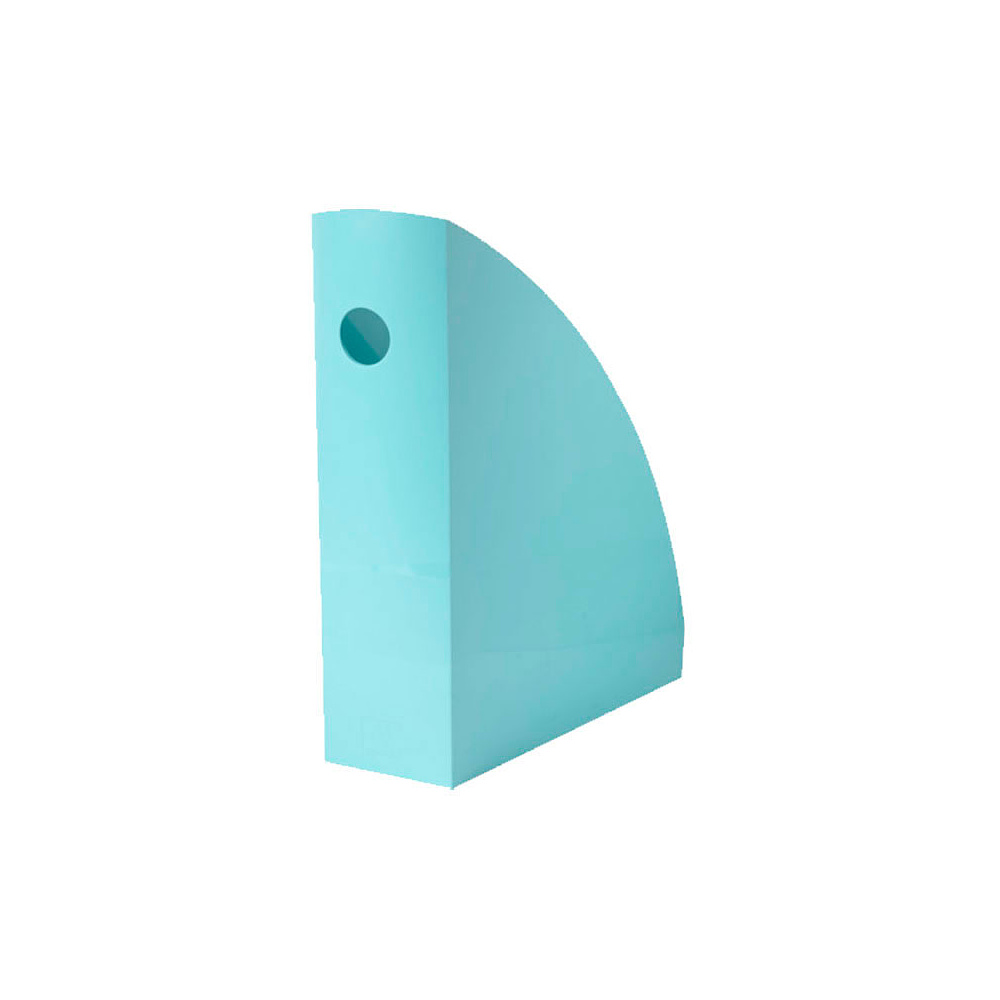 Модуль для бумаги вертикальный "Aquarel", зеленая пастель