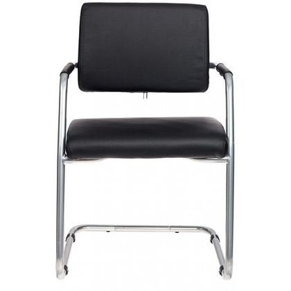 Кресло на полозьях "Бюрократ CH-271-V", кожзам, металл, черный - 2
