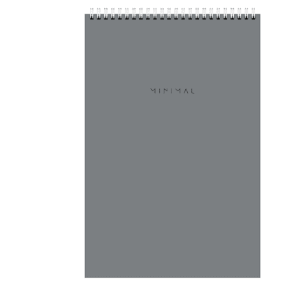 Блокнот "Minimal Classic", А4, 80 листов, в клетку, ассорти - 5