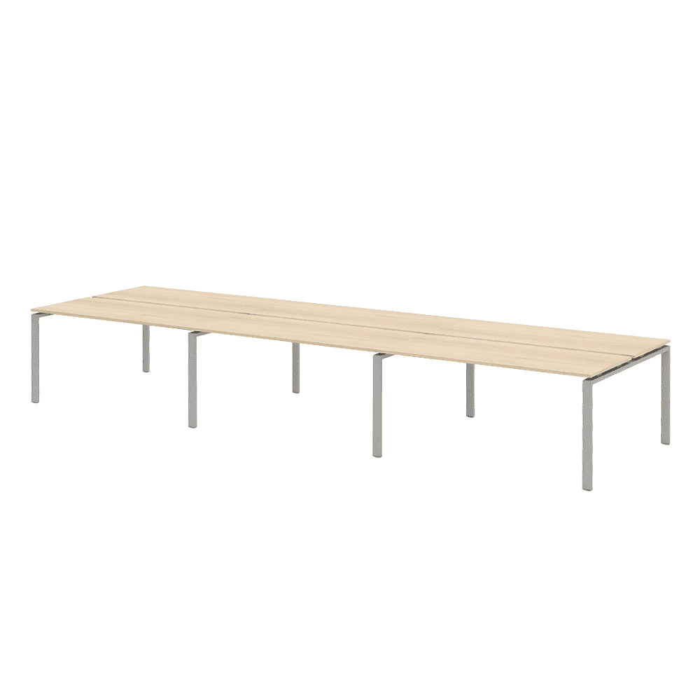 Коллекция Титан Бенч-система на 6 рабочих мест ТН316ТР-3х2+ТН316К-22, 4800х1450х742