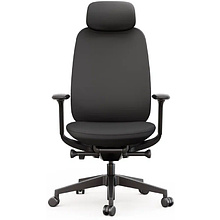 Кресло для руководителя SitZone E-AC-001A-P1-BK ткань, черный