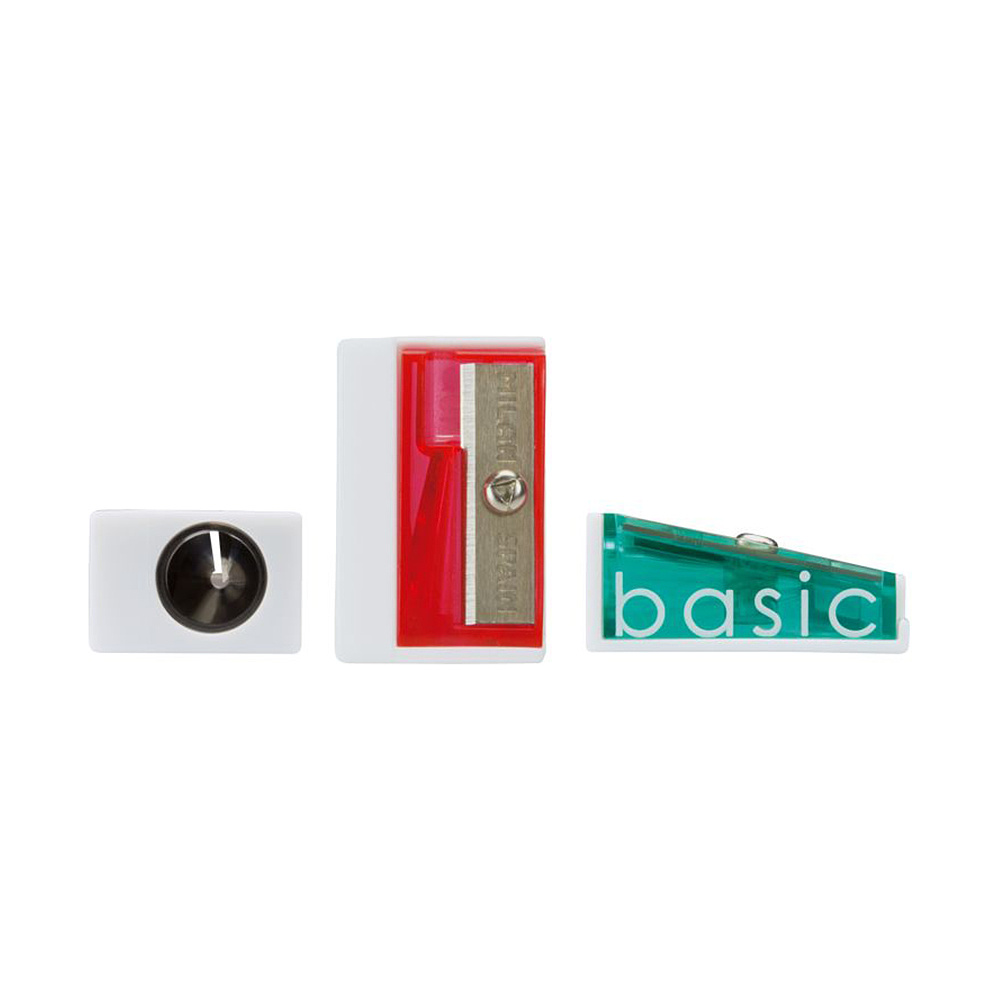 Точилка "BASIC", 1 отверстие, ассорти - 2