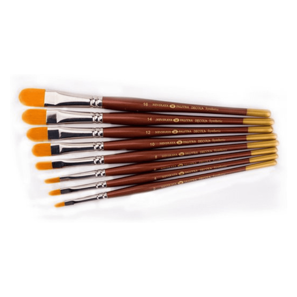 Кисть "Decola", синтетика, овальная, №6 - 2