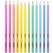 Цветные карандаши "Kolores Pastel", 12 цветов