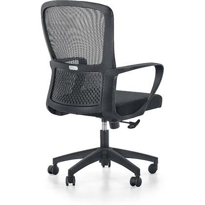 Кресло для персонала SitZone U-069B, сетка, ткань, пластик, черный, 2 шт/упак, -30% - 2
