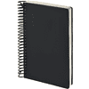Ежедневник недатированный "Agenda", А5, на спирали, черный - 2