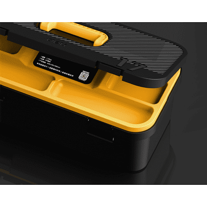 Ящик для инструмента Deli "DL432814", 350х170х150 мм (14"), пластмасса - 2