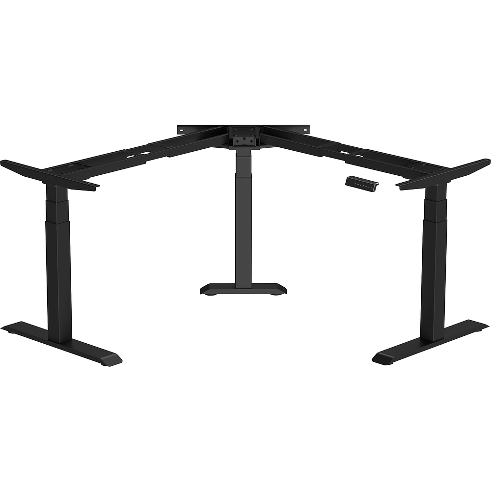 Каркас стола с электроприводом трехмоторный AOKE, Well Desk Wing Pro, черный (AK3YJYT-TYZF3-90/120/180 BK) - 5