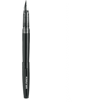 Ручка перьевая EF "Малевичъ", металл, с конвертером, мокрый асфальт - 6