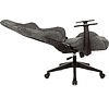 Кресло игровое Бюрократ Zombie Neo, ткань, серый - 6