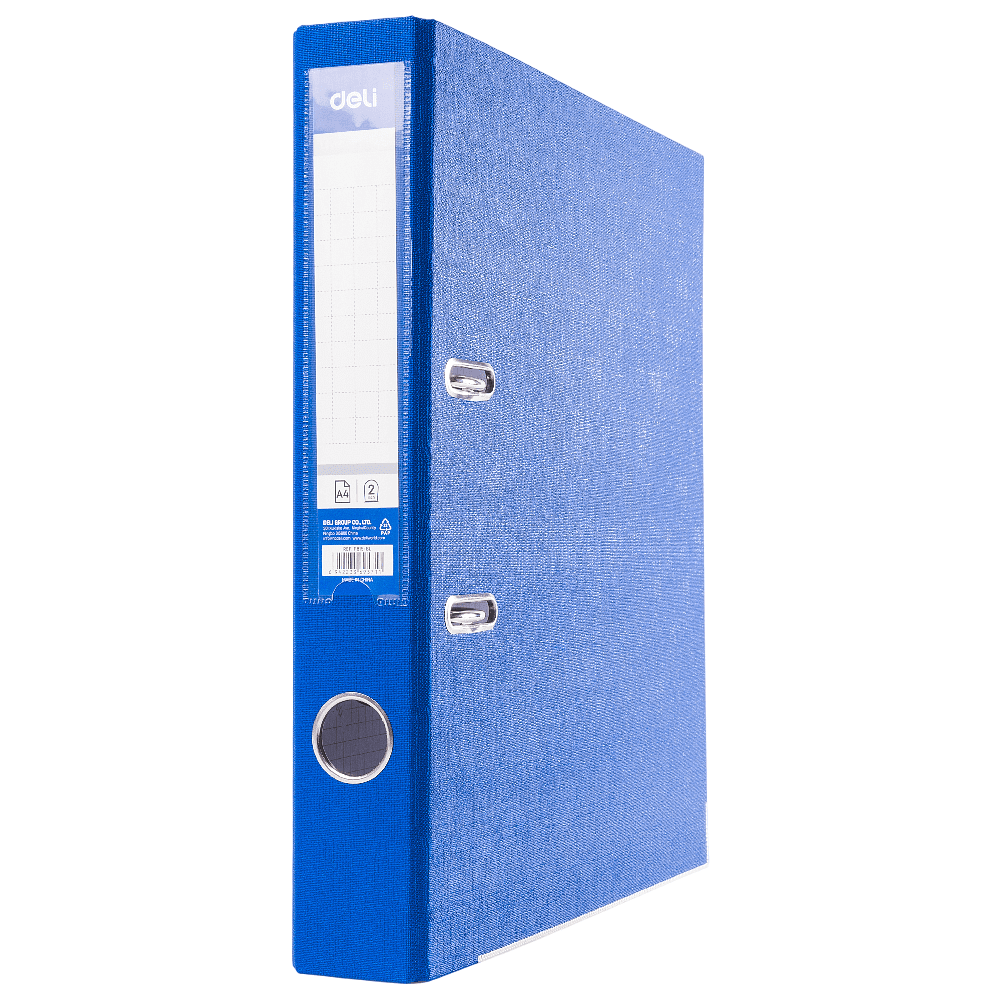 Папка регистратор "Deli", А4, 50 мм, ассорти, -50%