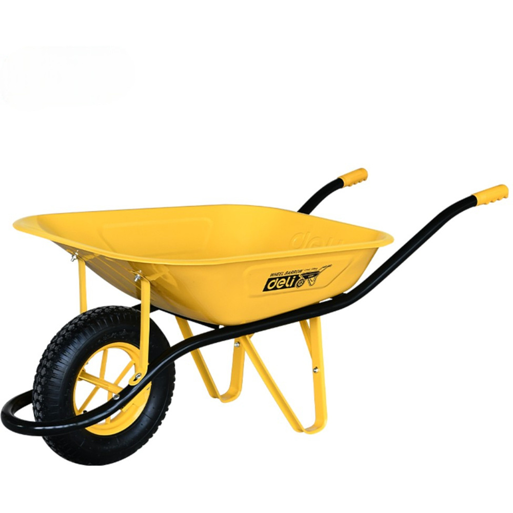 Тачка Deli YS EDL436065 65 л строительная, 130 кг, 1 пневмоколесо