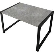 Стол журнальный ALLERD RION, черный муар, Бетон