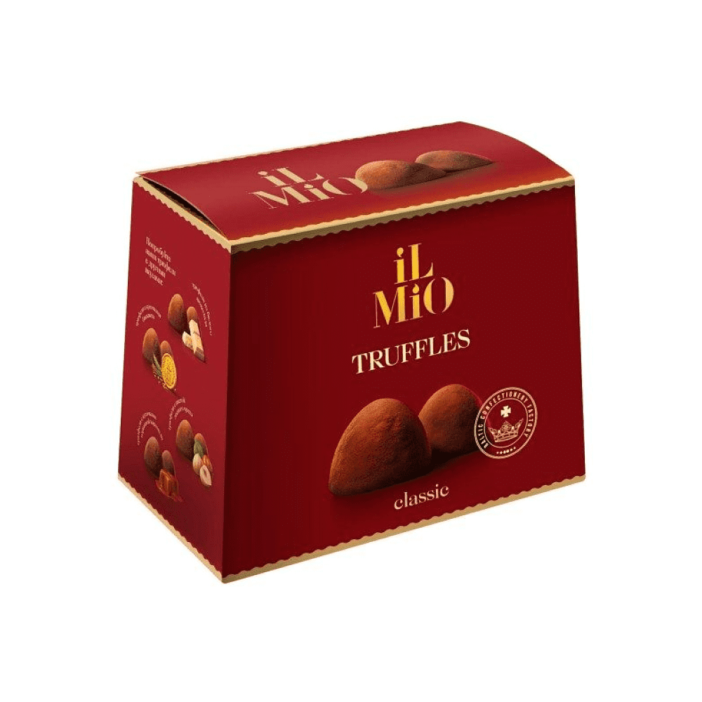 Конфеты "Belgostar. IL MIO", 150 гр, трюфель