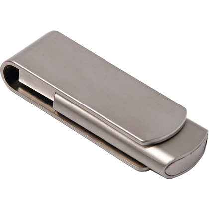 USB Flash накопитель 2.0 "Swing metal", 16 Gb, металл, черный - 2