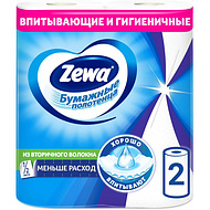 Бумажные полотенца Zewa Standard 2 слоя, 2 рулона