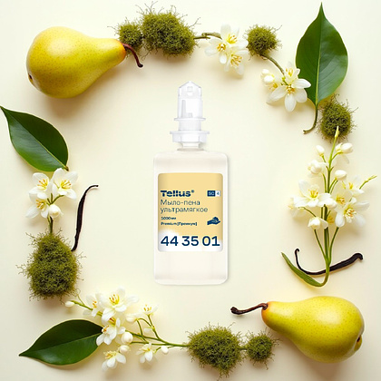 Мыло-пена Tellus Премиум, 1 л, ультрамягкое, SC4 - 3
