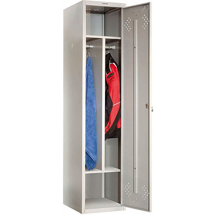 Шкаф гардеробный для одежды "Практик LS(LE)-11-40D",1830х418х500 мм
