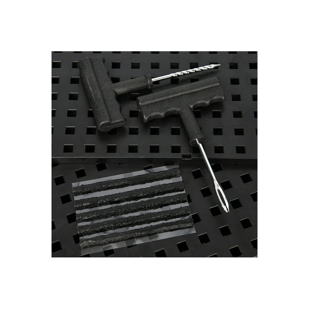 Комплект для ремонта шин Deli YS EDL120001, 7 предметов, черный - 6