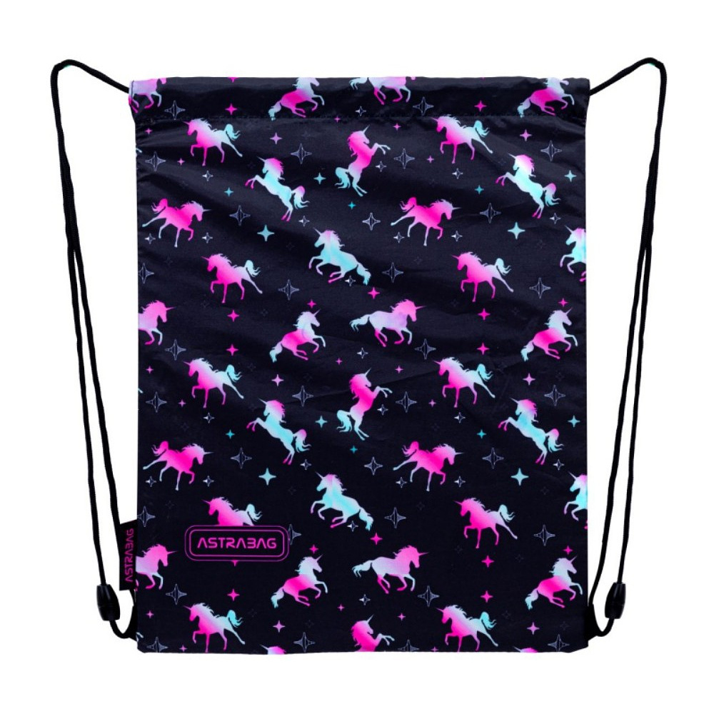 Мешок для обуви Astra "Unicorn squad", розовый