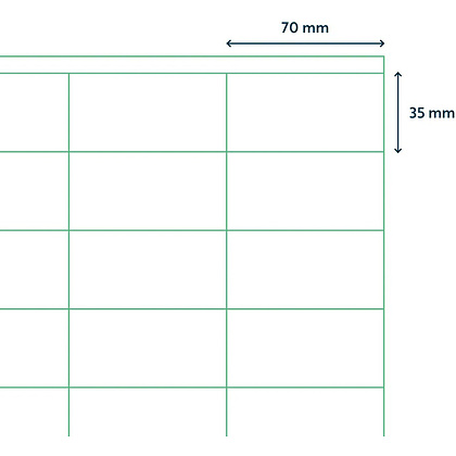 Самоклеящиеся этикетки универсальные "Rillprint", 70x35 мм, 100 листов, 24 шт, белый - 3