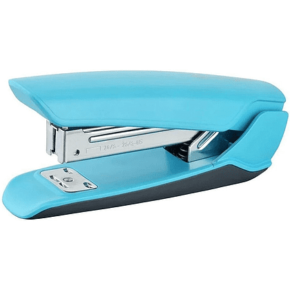 Скобосшиватель "Nowa-35-Turquoise Blue", 25 листов, бирюзовый