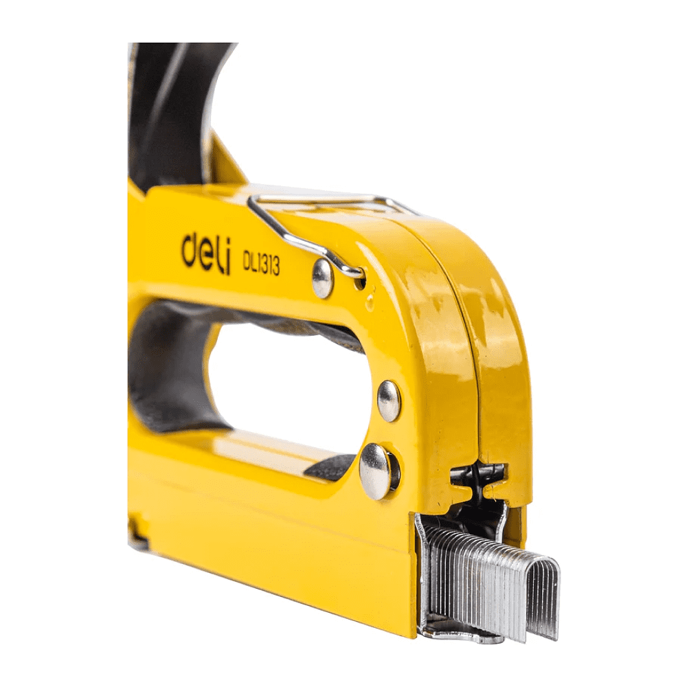Степлер Deli YS EDL1313, механический, 3-в-1 + комплект скоб (П, U, T) - 13